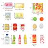 Mother Garden Wooden Toy Wild Strawberry Cutie Chilled Refrigerator Play 18 Fully Set, Accessories, Assembled, 441-37029