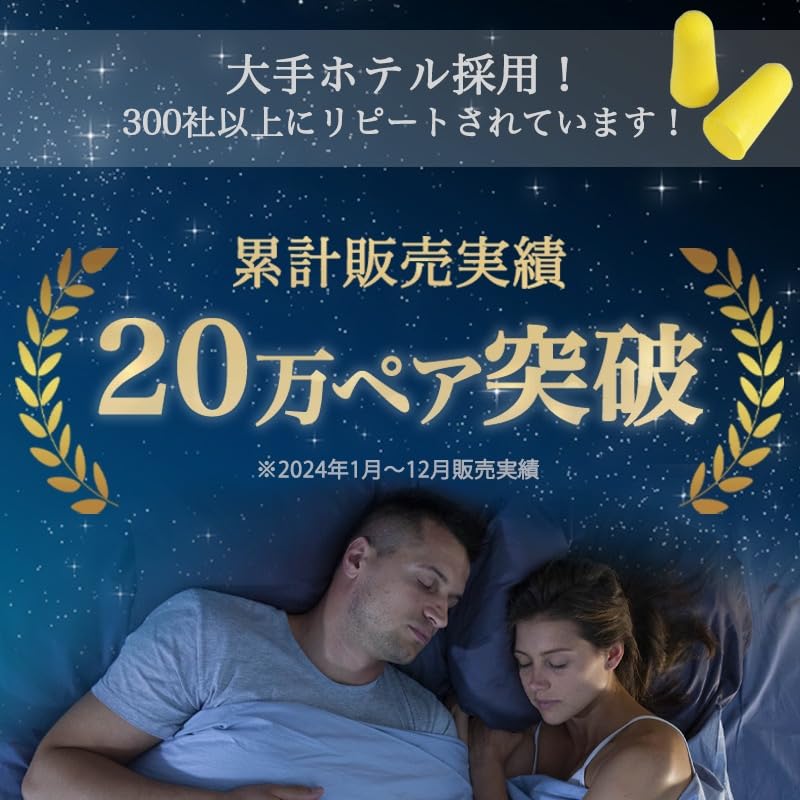 200 Pairs Large Individually Memory Noise Simple Musical Field Soundproofing 200 [mimimori] [CE Certified] Earplugs, (400 Count), Capacity, Wrapped,