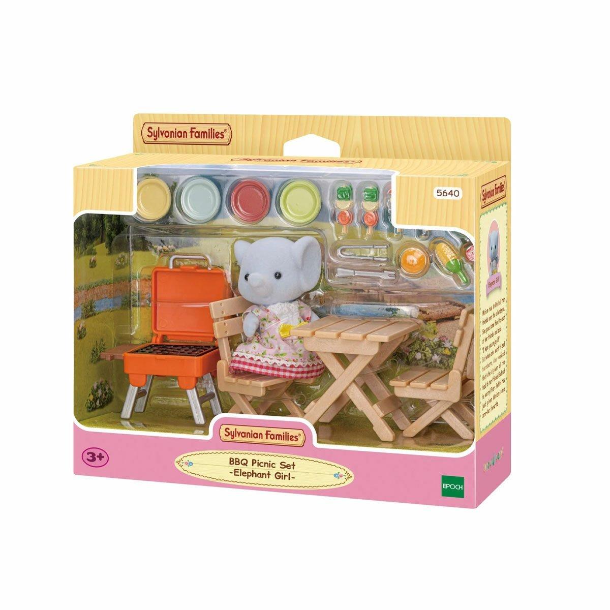 

5640 Sylvanian Families, Barbekü Piknik Fil Kız, +3 yaş