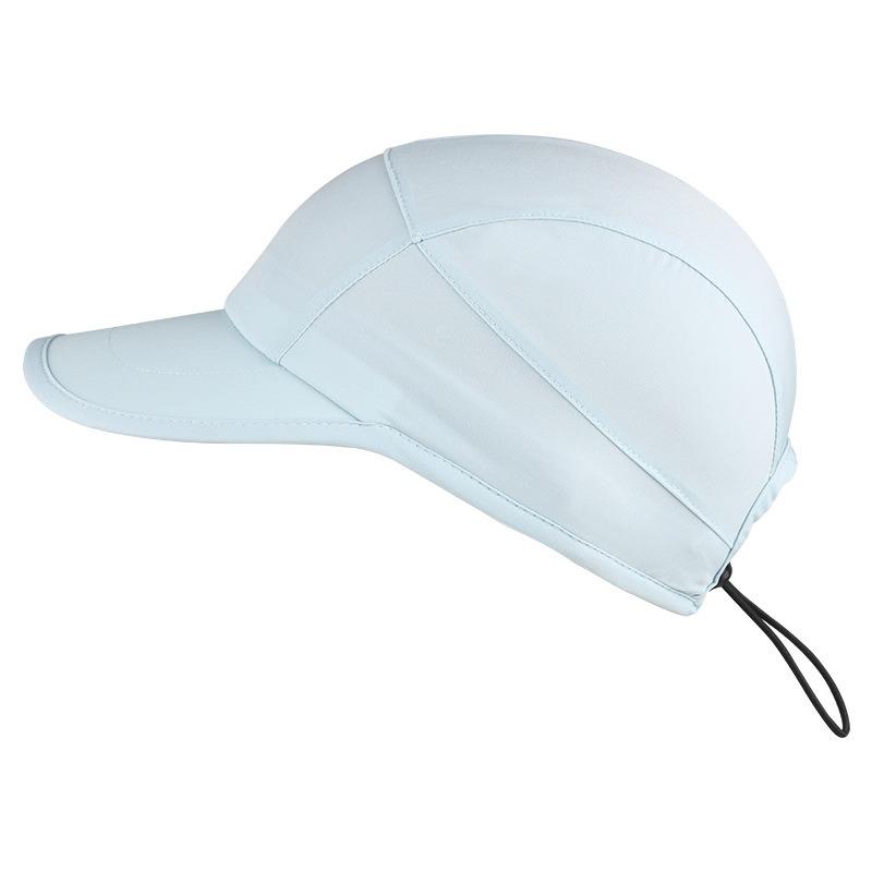 Summer new men's and women's sports caps elastic and cool lightweight running sunscreen caps peaked caps baseball caps