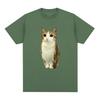 Cat Owl Funny Meowl Meme Brainrot Graphic Tshirts Unisexs Women Clothing Fashion Short Sleeves Tshirt Cotton Oversized T Shirts