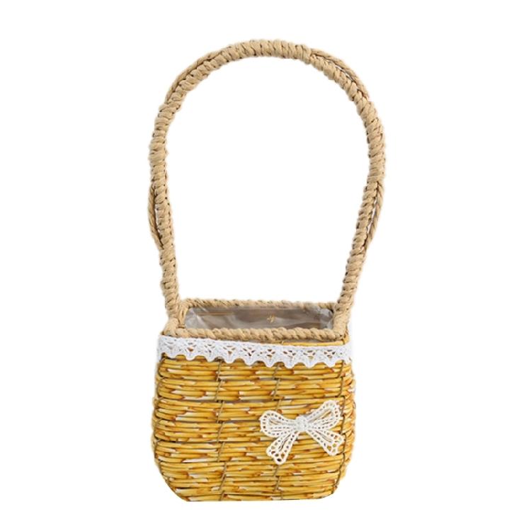 Tote Flower Basket with Handle Multifunction Home Festival Wedding Party 890₽