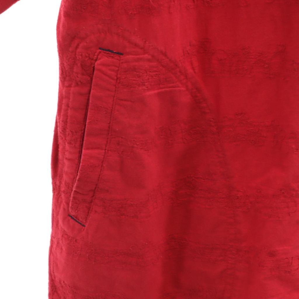 Drug Store's Short Sleeve Shirt Dress F Red Women Used