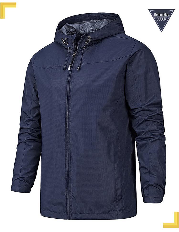 High-Quality Men's and Women's Lightweight Windbreaker for Spring & Autumn