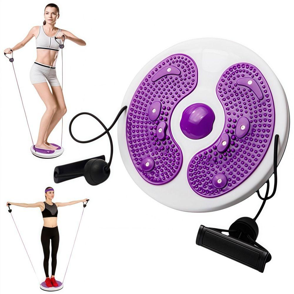 Thin Waist Waist Twisting Turntable Adjustable Foot Massager Waist Training Turntable  Home Fitness