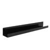 Magnetic Shelf 43cm Floating Holder for Book Metal Storage   with Anti Slip Raised Lip for Classroom Whiteboard   Refrigerator Side Washe