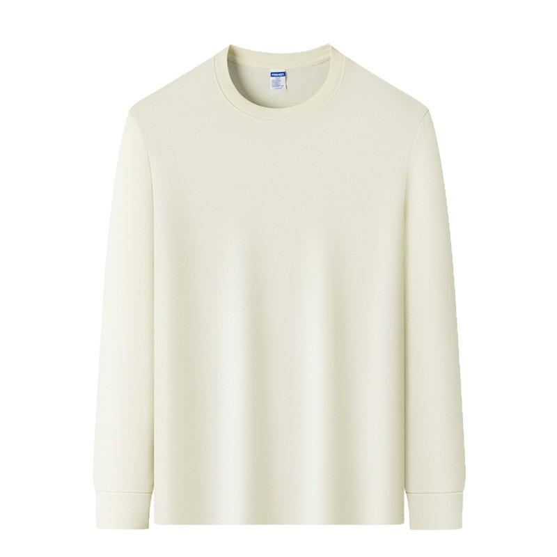 100%100% Cotton Hoodie Men's Crew Neck Long Sleeve Skin-Friendly Breathable Casual Top
