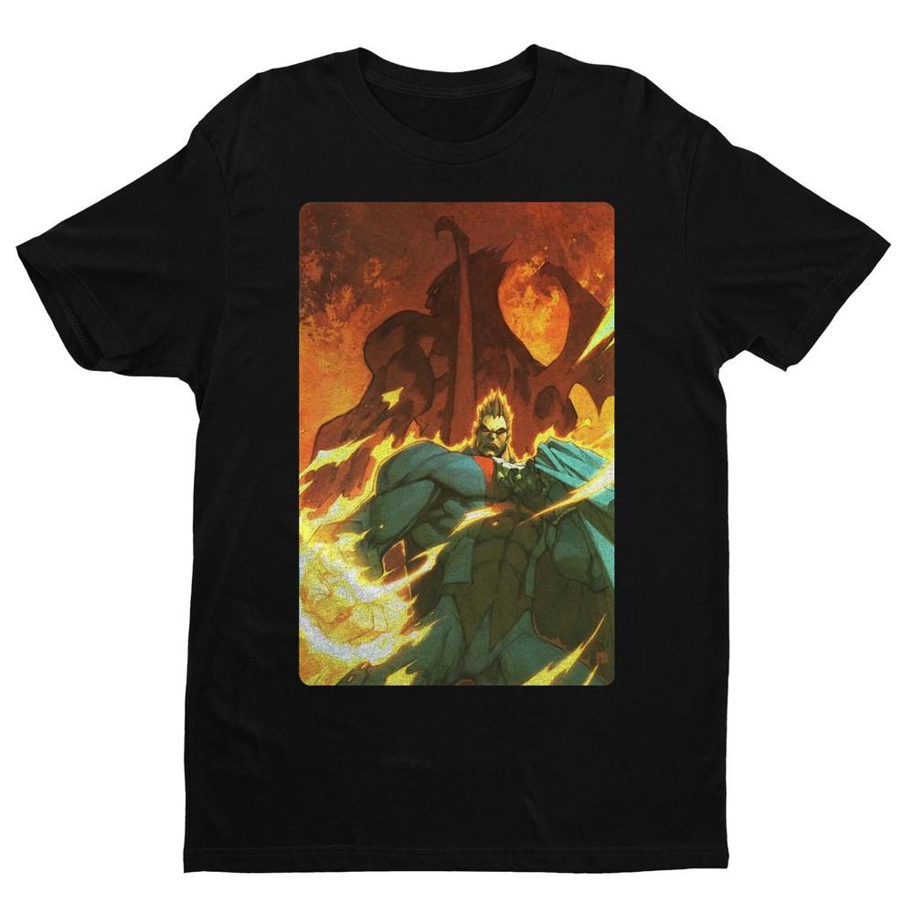 Donovan a Pyron Upíří Daarkstalkers Prémiové Unisexové Tričko Exkluzivní Design