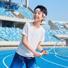 ERKE Boy's Summer Cooling Quick-Dry Patchwork T-Shirt