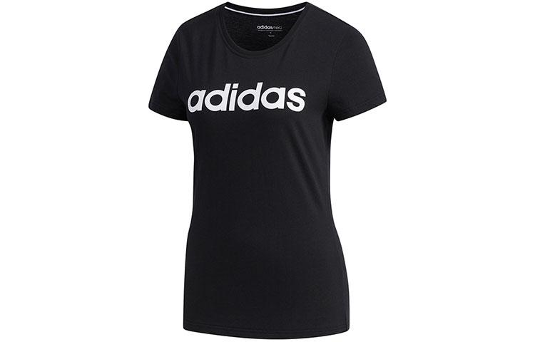 Adidas Neo Set in Sleeve T Shirt Women s Black FP7868 S