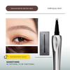 Sanzitang Two-Pronged Eyebrow Pencil Eyeliner for Natural Eyebrows, Fine Tip, Waterproof, Sweatproof, Long-Lasting, Non-Fading Eyebrow Dye for Women