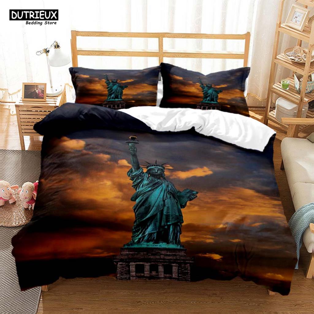 Bettdecke Gott Digitaldruck Polyester Bettwäsche-Sets Kinder Jungen Set Für Teenager Bettwäsche-Set Bett-Set Queen-Size Bettwäsche-Set