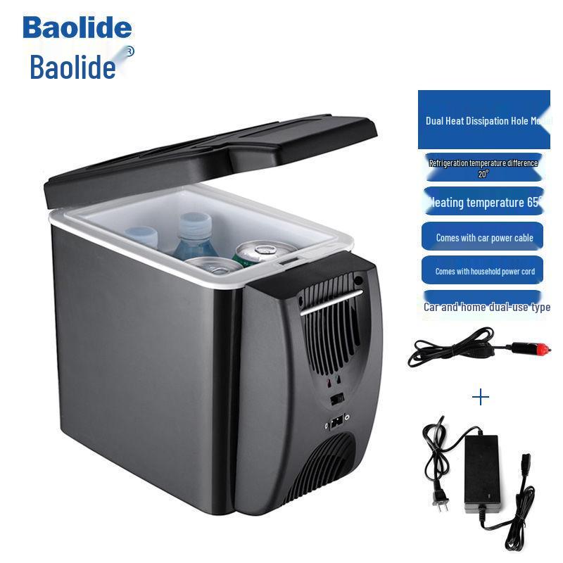 

Мини-холодильник двойного назначения 6 л для автомобиля и дома