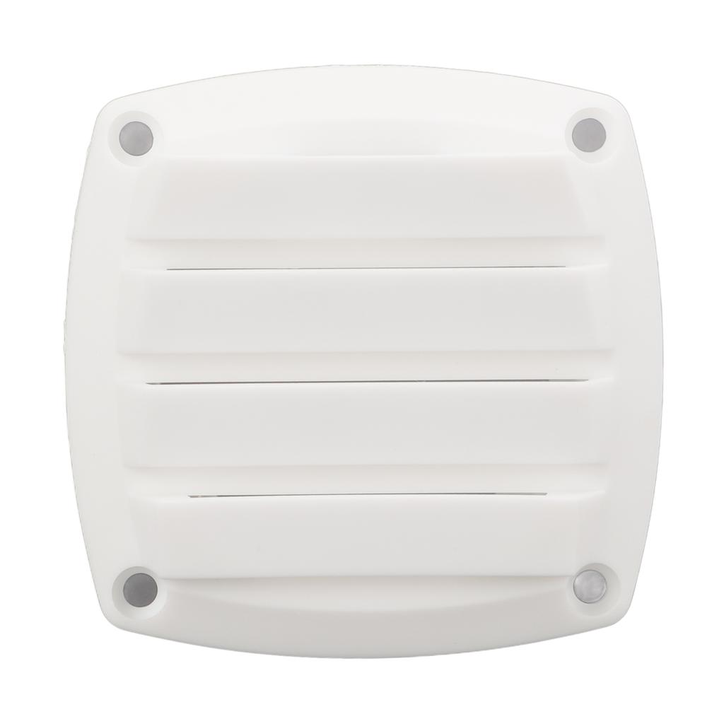 Round Boat Louver Marine Exhaust Air Plastic Vent Straight Through Hose Grille Shutter for Boats