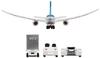 TAKARA TOMY Gift 787 Airport Set Mini Car Car Toy Male 3 years old and over Toy Safety Standards Passed ST Mark Certification TOMICA "Tomica ANA"