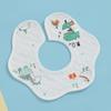 Pure Cotton Waterproof Baby Bibs for Boys - Newborn Feeding Drool Bibs