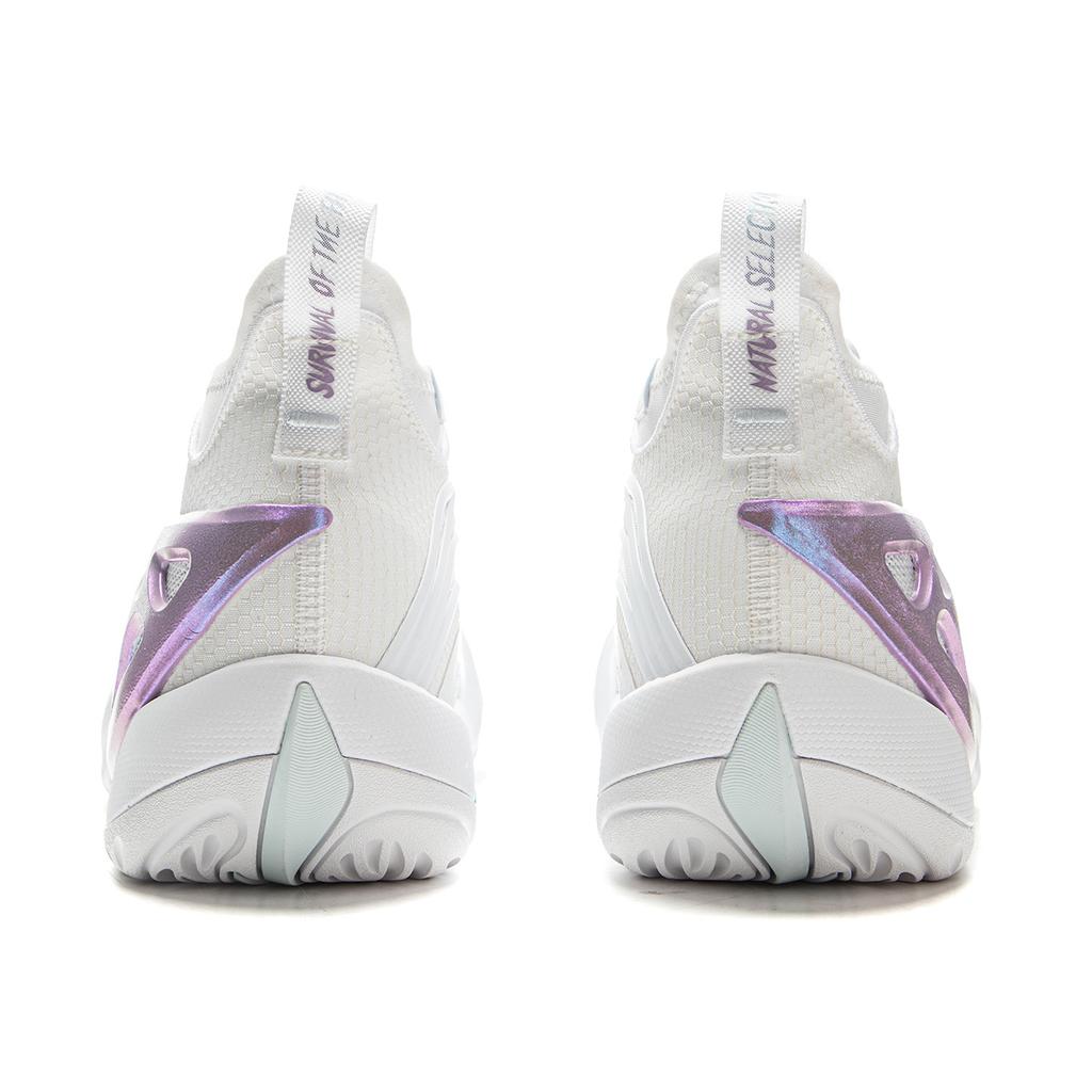 Li Ning Cushioning Slip Resistant Abrasion Resistant Breathable Rebound Grip Mid Top Outdoor Basketball Shoes Men's ABFV037-2