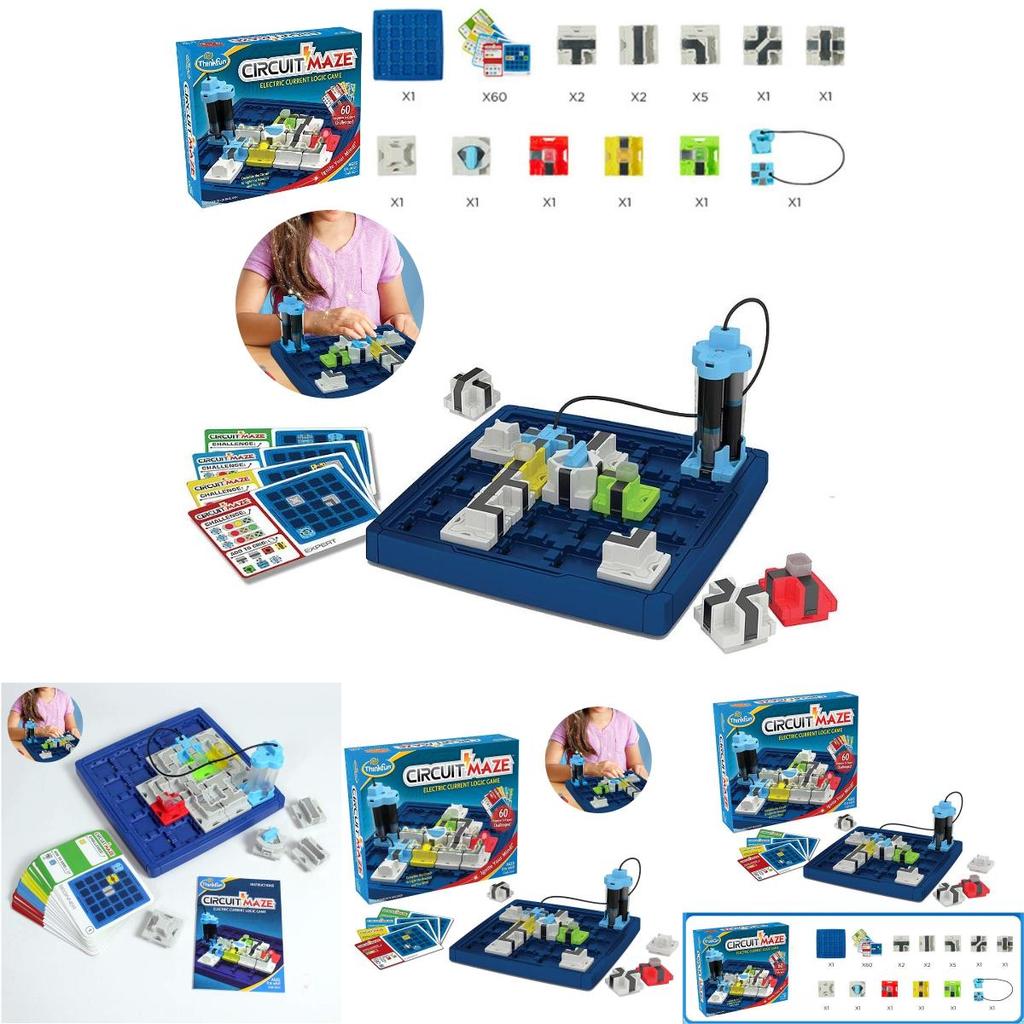 Thinkfun Laser Gravity Table Game Advanced Circuit Maze Puzzle Toy