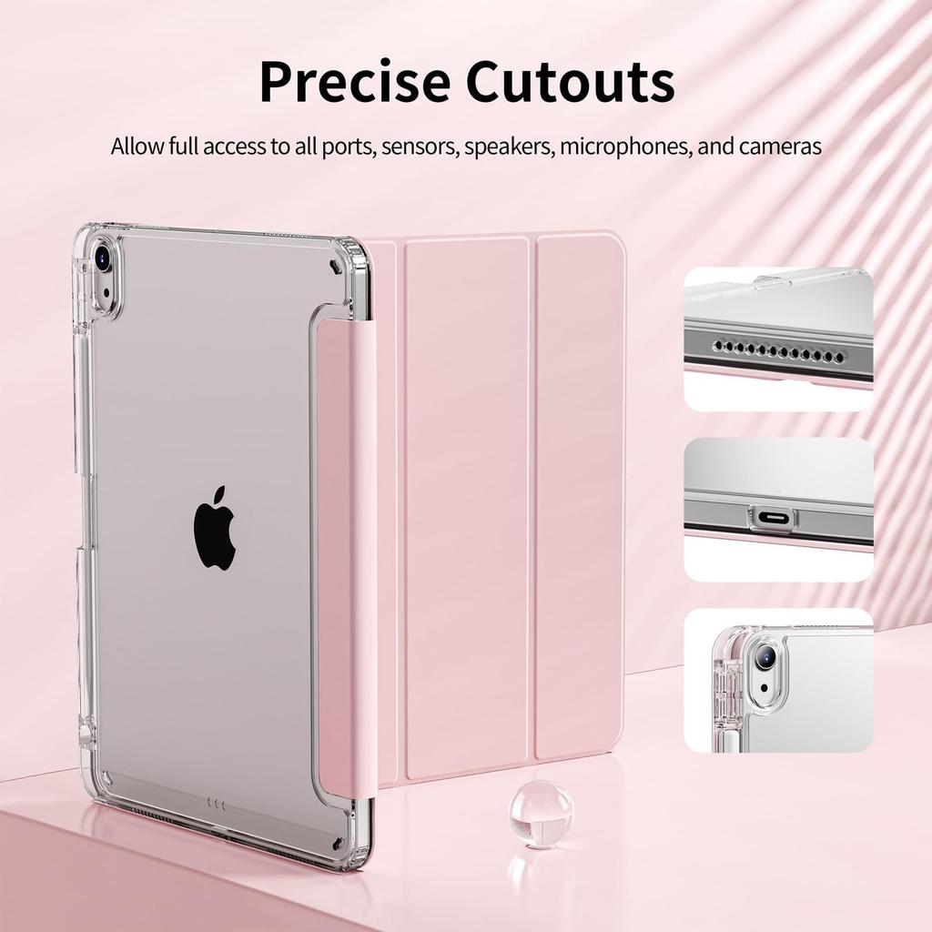 Cases for iPad 11 (A16) - 2025 11-inch , Ultra-thin TPU , with Pen Slot