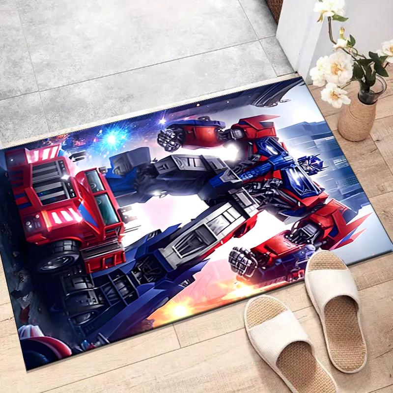 Transformers Polyester Carpet, Soft Indoor Mat for Office Chair, Living Room, Computer Desk - Decorative Home Office Rug Design