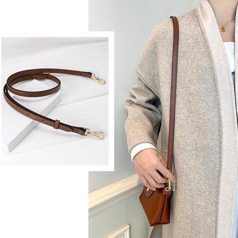 48inch Handbag Shoulder Strap Replacement PU Leather Strap for DIY Lady Purse Crossbody Bag Adjsutable Strap with Buckle