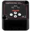 Dual Battery Isolator, 12V 140 Amp, Manual and Automatic VSR Voltage Sensitive Relay with LCD Screen, Smart Battery Isolator for Lithium & Lead-Acid
