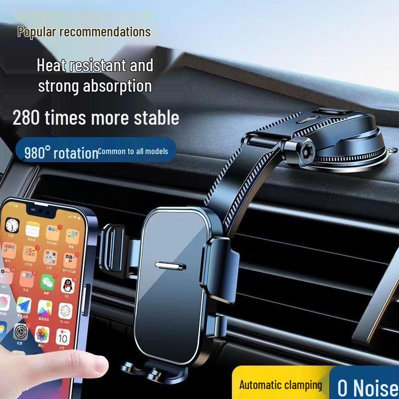 New Multifunctional Car Phone Holder with Suction Cup for Navigation