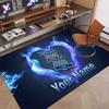 Custom Rug BIRMINGHAM CITY Pattern Print Name Text Soft Non‑Slip Floor Carpet for Home Indoor Decoration