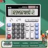 Morning Light Solar-Powered Calculator for Office & Student Use with Voice Feature for Accounting & Finance