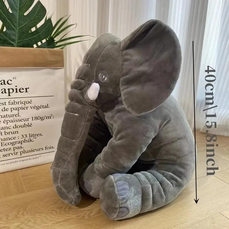 Soft Elephant Plush Cute Elephant Sleeping Pillow Stuffed Animals Best Gifts For Birthday Room Decoration