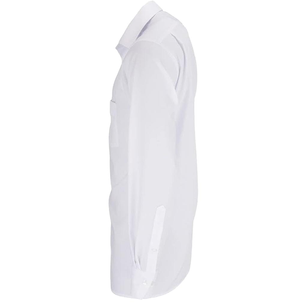 Marvelis Mens Poplin Slim Extra Long Shirt