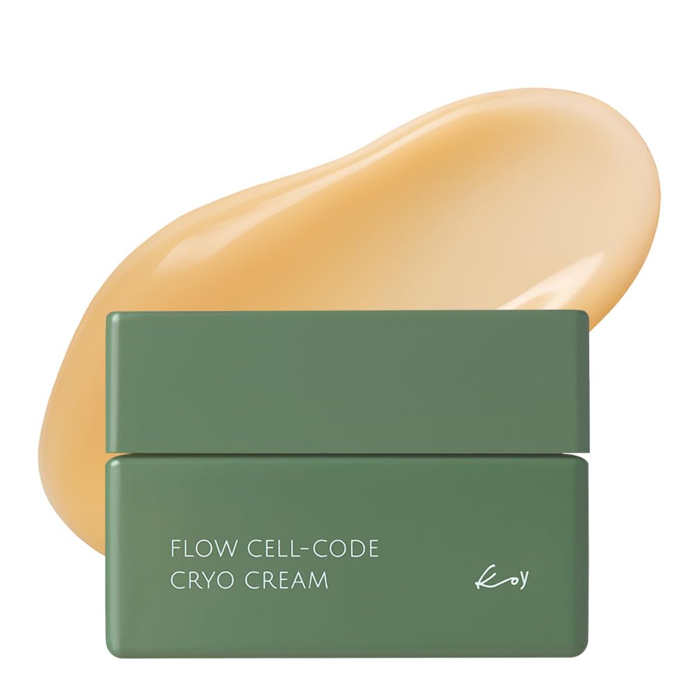 

KOY Flow Cell Code Cryo Cream 50ml – A Korean face cream that provides a cool and soothing moisturizing care, gently enveloping the skin.