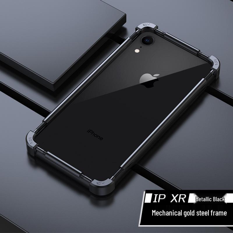 

Сумісний iPhone 11 Pro Max/7/8/7P/8Plus/X/XS/XR Металевий чохол для телефону Набір рамок