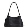 Premium Texture Light Luxury Woven Pattern Underarm Bag Women's 2025 New Temperament Portable Shoulder Bag Commuter Bucket Bag