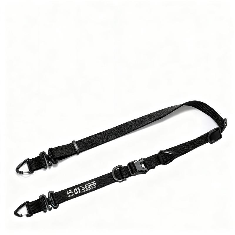 

1Pcs Multifunction Crossbody Bag Strap Adjustable Crossbody Strap Outdoor Camping Quick Release Bag Strap With Hanging Ring чёрный