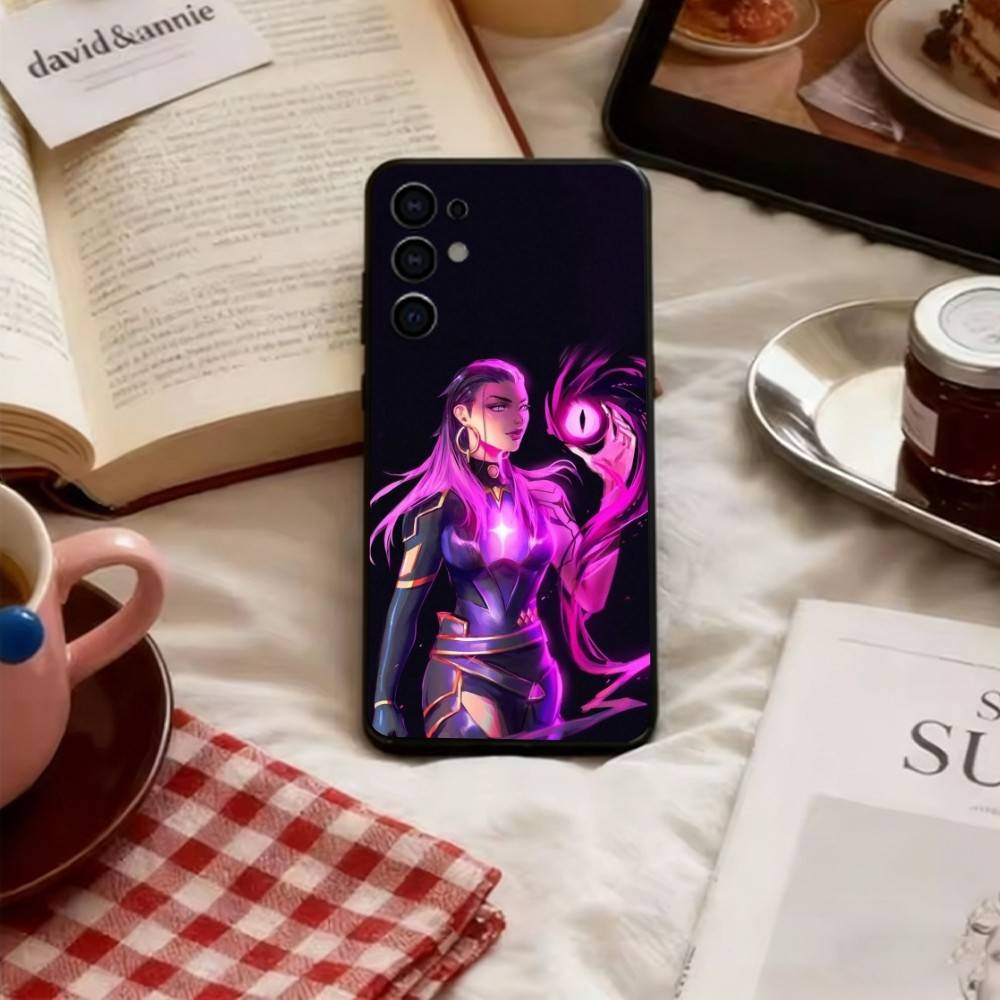 Reyna Valorant Handyhülle Weich Schwarz Für Samsung S25,S24,S21,S22,S23,S30,Ultra,S20,Plus,Fe,Lite