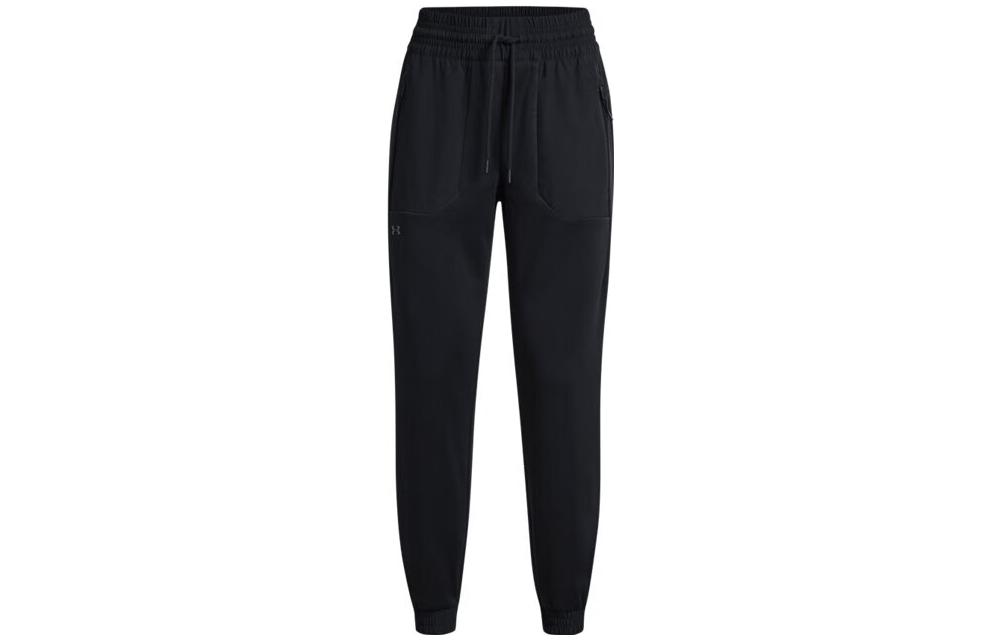 Under Armour Casual Pants Women s Black Moderate Cuffed Pants 1382286-001 XS