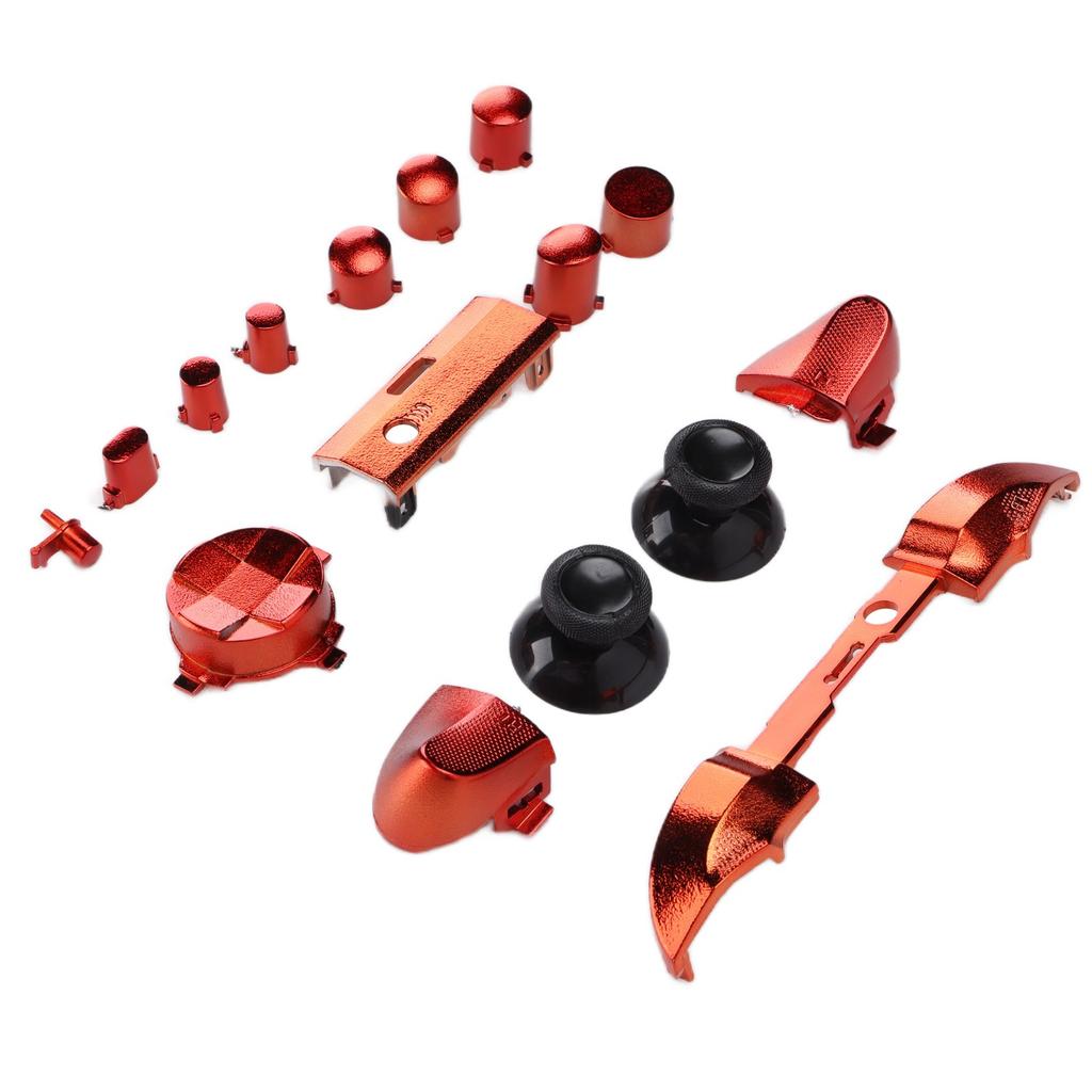 Full Game Controller Button Set Electroplating Replacement Handles Accessories for Xbox Series X