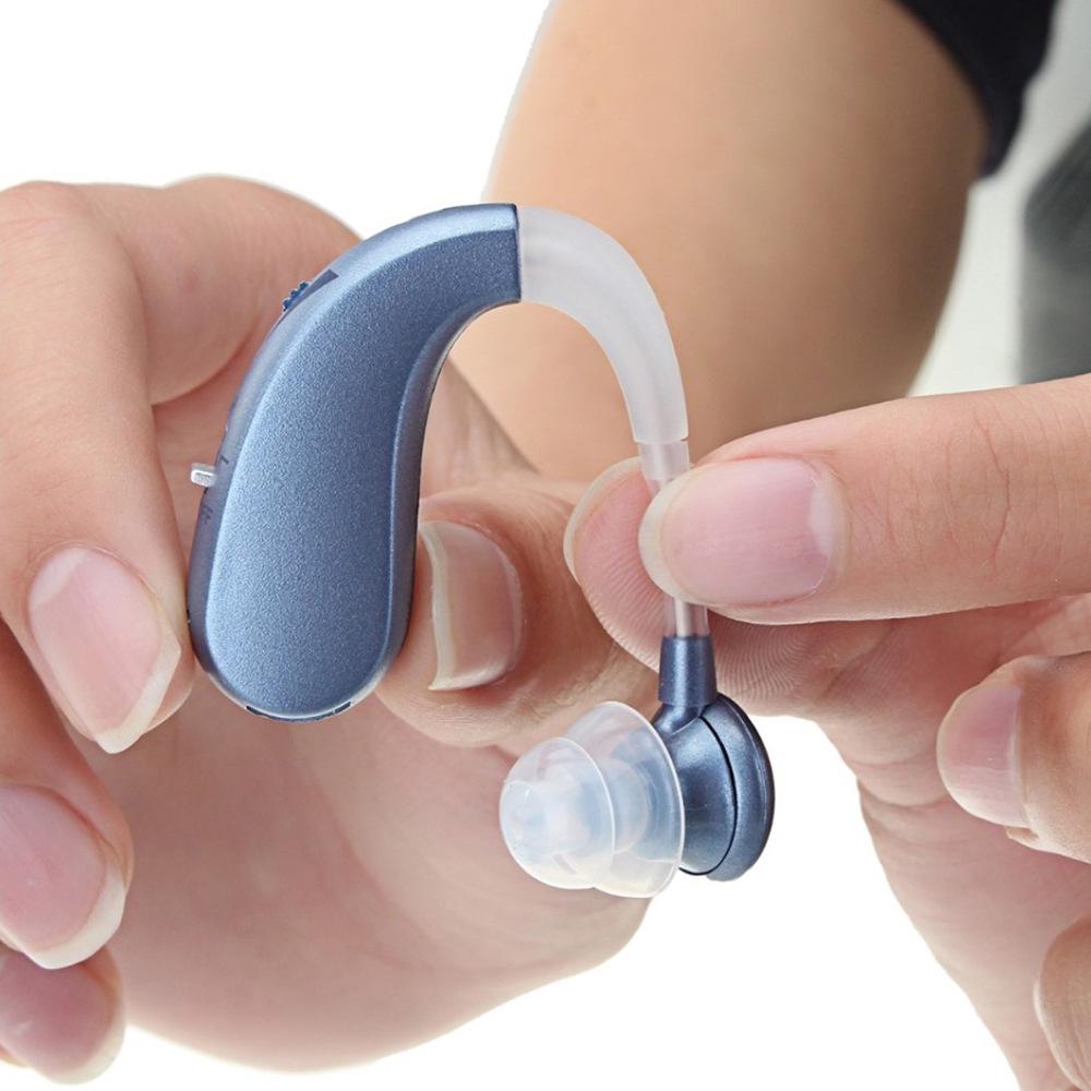 Rechargeable BTE Hearing Aid for Elderly - English Version