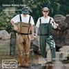 Men's Waterproof Fishing Overalls with Wading Shoes