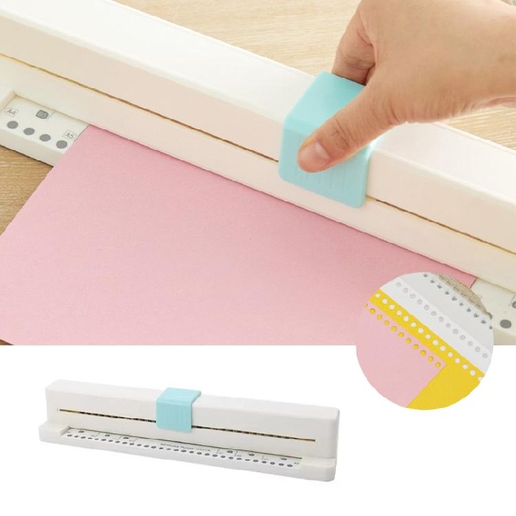 30 Holes Punch for Craft Paper Scrapbooks Stationeries, 30 Hole Punchersliding Paper Hole Punch Handheld Hole Puncher