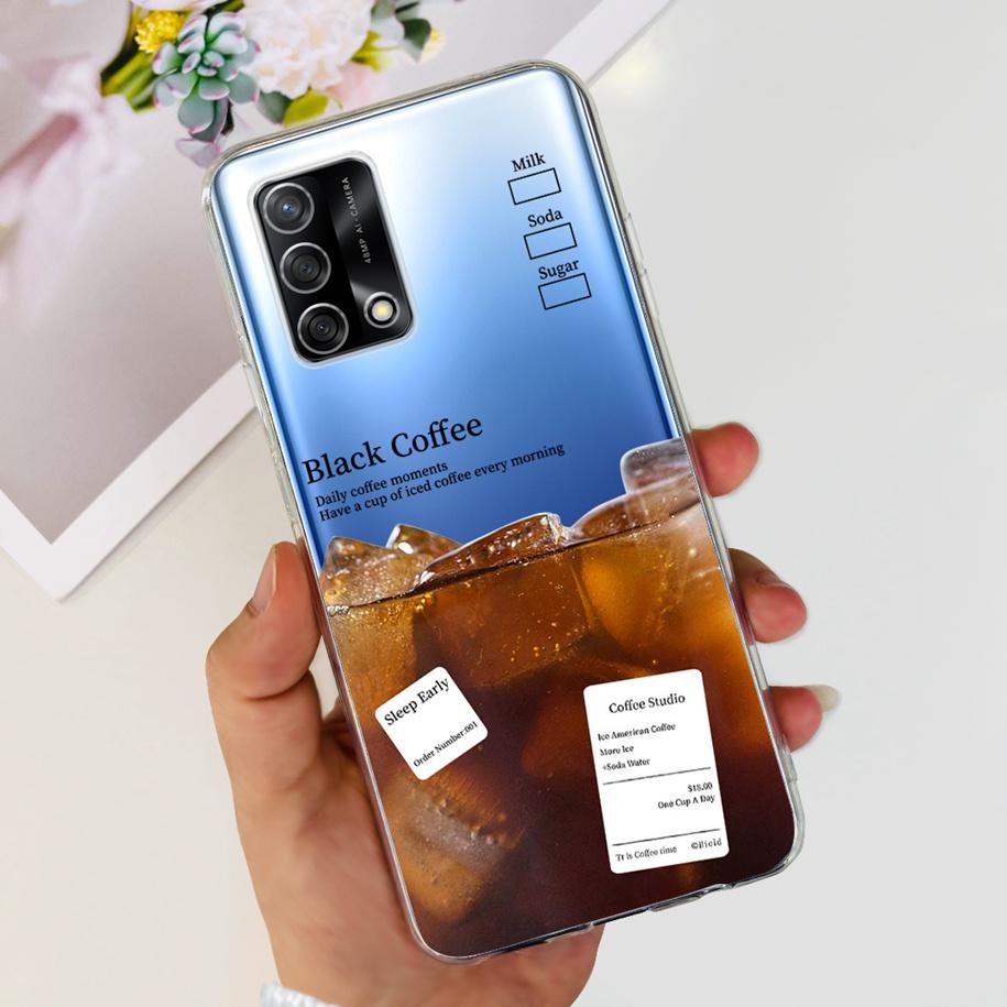 For OPPO A74 4G Case CHP2219 Cover Popular Flower Art Painted Soft Silicone Case For OPPO A95 4G Reno6 Lite CHP2365 OPPOA74 Etui