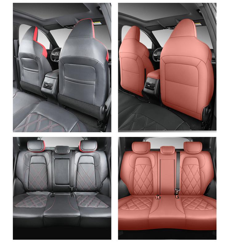 New Model Leather Car Seat Cushion for Chang'an CS55 PLUS - Five-Seater Seat Pad.