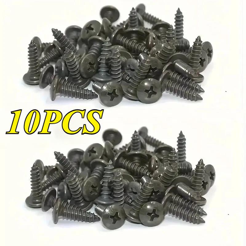 Car Screw Base Bayonet Clip Self-Tapping Screw U-Clip Car Conversion Clip Fender Bumper Protector Clip Screw for Car Motorcycle