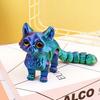 Yousheng 3D Printed Cat Toy Stress Relief Simulation Cat Toy Articulated Animal Fidget Toy Desktop Pet Model Office Desk Decoration Ornament