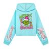Kids' Casual Fashion Christmas Printed Long Sleeve Hooded Sweatshirt (No Drawstring)