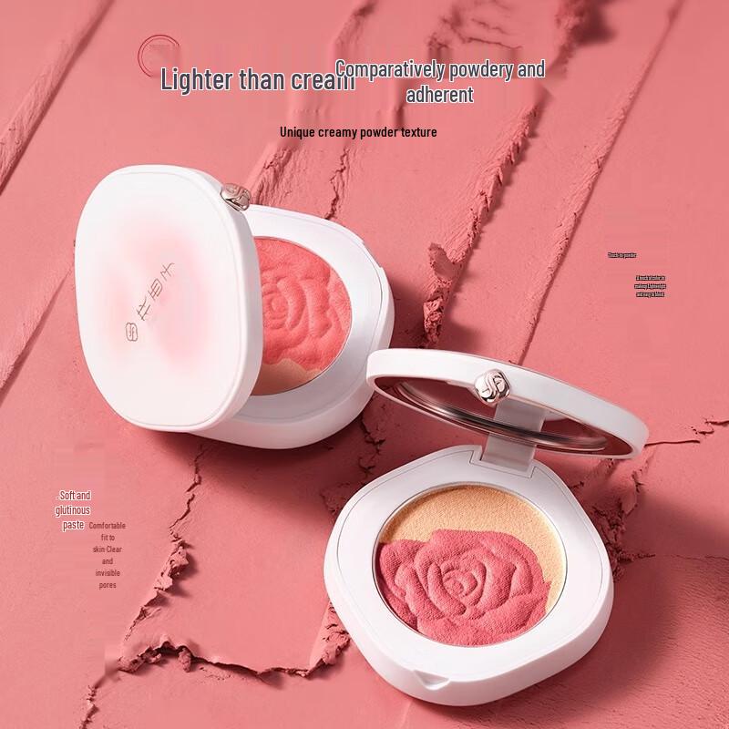 Florasis Dual-Color Matte Cream Blush