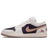 Air Jordan 1 Low Sail Triple Lab, Horse Year, Golden Warhorse Abrasion Resistant Abrasion Resistant Low Top 553558-169(Team210-)