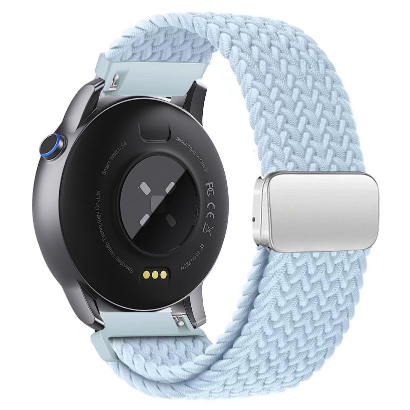Universal Woven Nylon Magnetic Buckle Watch Band for Huawei/Samsung - 18mm, 20mm, 22mm