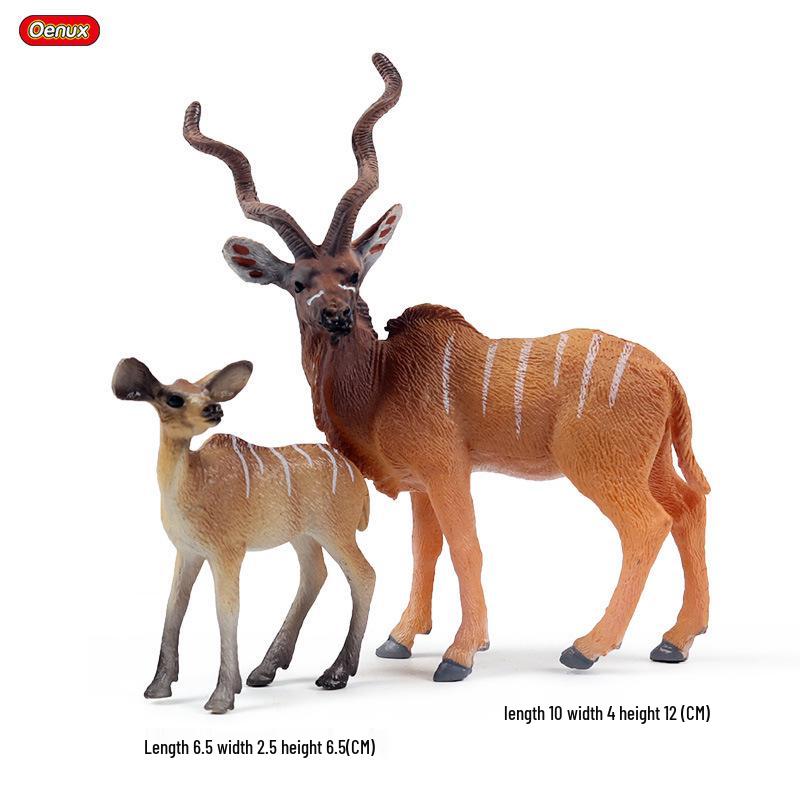 Children's Cognitive Animal Model Toy - Donkey Foal & Zebra Ornament